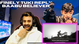 DISS REPLY AAYO HAI. FIRST TIME REACTING TUKI: BELIEVE HER | prod. @YogeshBeats.@tukimusic