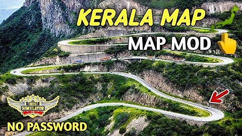 🧧BEST KERALA MAP MOD For Bus simulator Indonesia// Bussid Map Mod V3.7 #bussidmapmod#keralamapmod