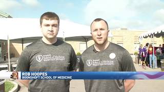 WKEF: Boonshoft School of Medicine students volunteer at community heath fair