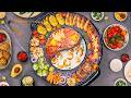 Food Party Hot Pot with Grill 2 in 1 Electric Smokeless Grill and Hotpot Pot Combo Korean BBQ Grill
