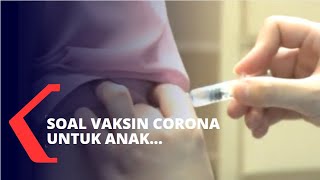 Menkes: Belum Ada Uji Klinis Vaksin Corona untuk Anak