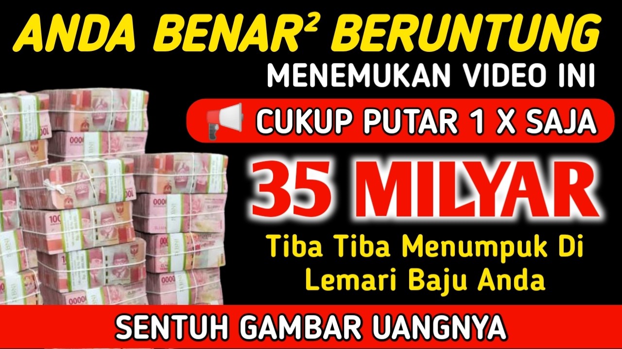 🔴 BERKAH RAMADHAN ‼️REZEKI MENGALIR TIADA HENTI, DOA CEPAT KAYA, PEMBUKA REZEKI, DOA NABI SULAIMAN