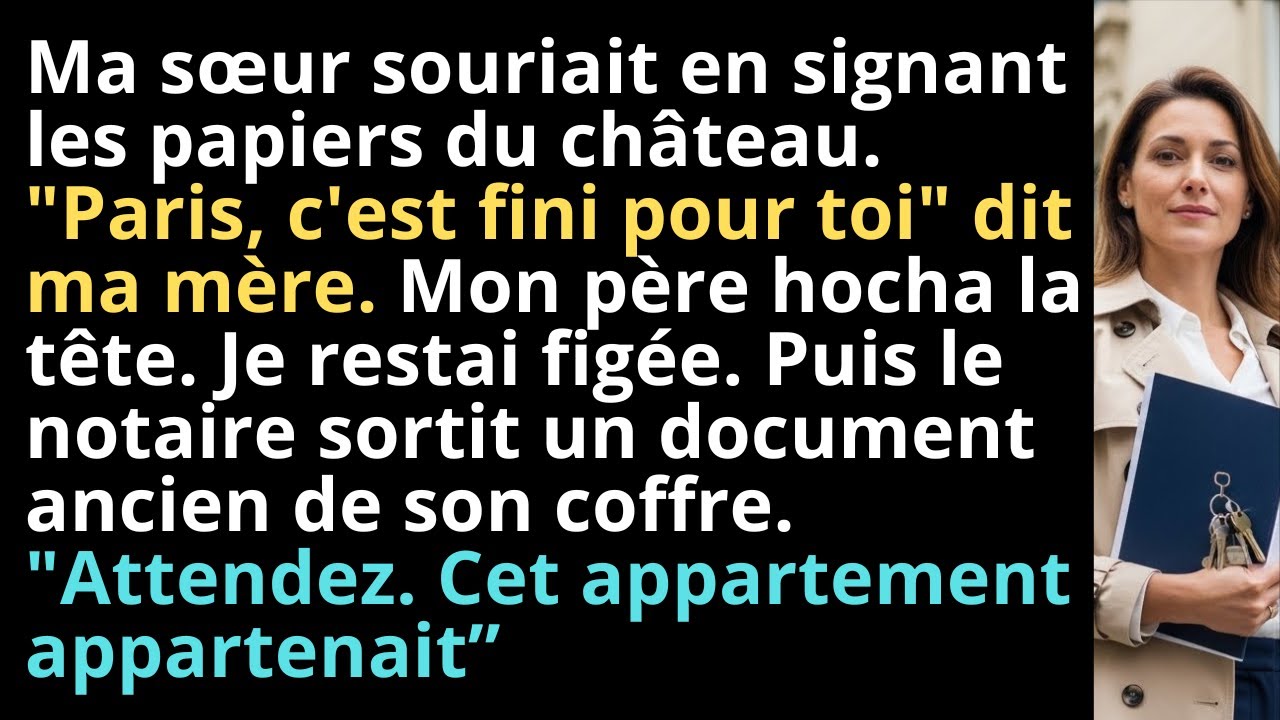 Mes Parents Ont Vendu Mon Appartement Parisien Pour Offrir Un Château À Ma Sœur—Jusqu'à Ce...