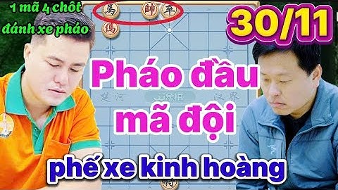 Cờ tướng Lại Lý Huynh đối cuộc với Hồng Trí 
