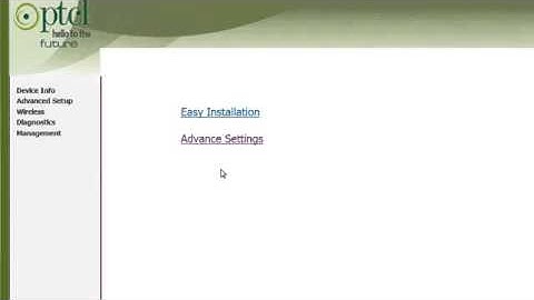 Modem Settings for IPTV PCTV in PTCL Kasda KW5815 Modem