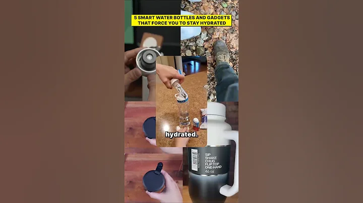 5 Smart Water Bottles and Gadgets From Amazon That FORCE You To Stay Hydrated #amazonproducts