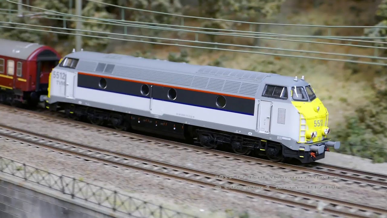 Van Biervliet - B Models Diesel 5512 TVM SNCB-NMBS SOUND