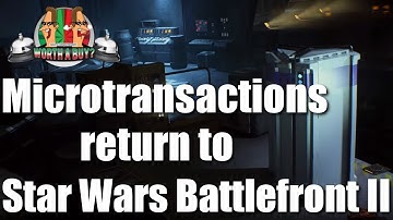 Microtransactions Back in SWBF2 - Here we go again