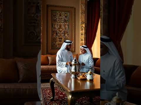 هز فنجان القهوة عادة عربية في دول الخليج العربي