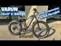 Varun 26&quot; Fat Tire Electric Bike - Rugged, Long Range, Full Suspension And For All Terrain!