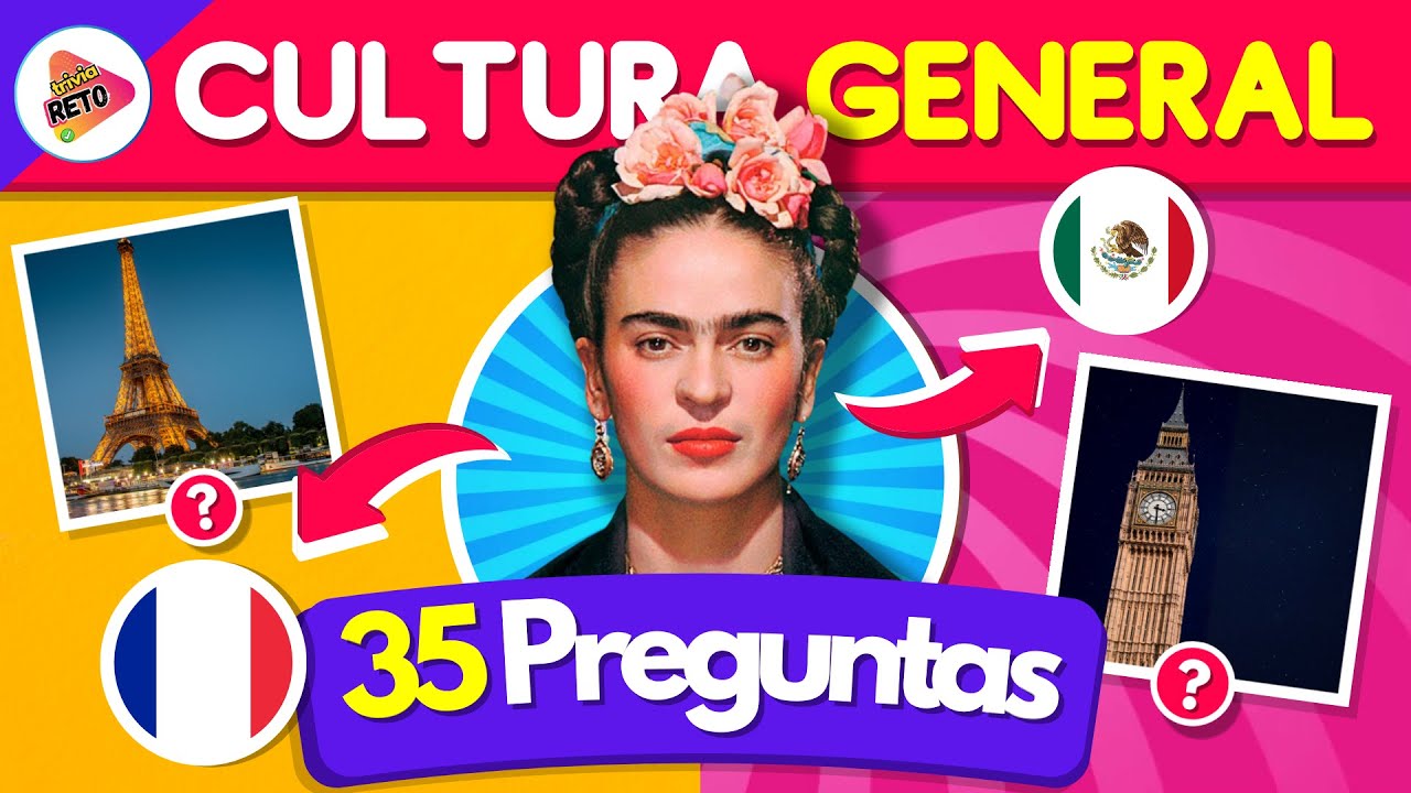 35 Preguntas de Cultura general 🌎 📚🤓#1 ¿Cuánto Sabes?🤔 | Preguntas y