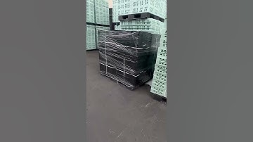 The plastic square column concrete formwork has been packed and can be transported to the customer