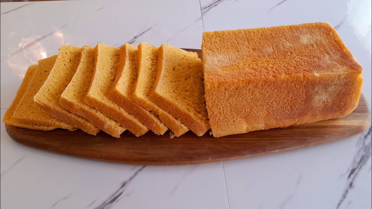 خبز التوست بطريقة احترافية بدقيق الذرة صحي ولذيذ وبدون تعب
