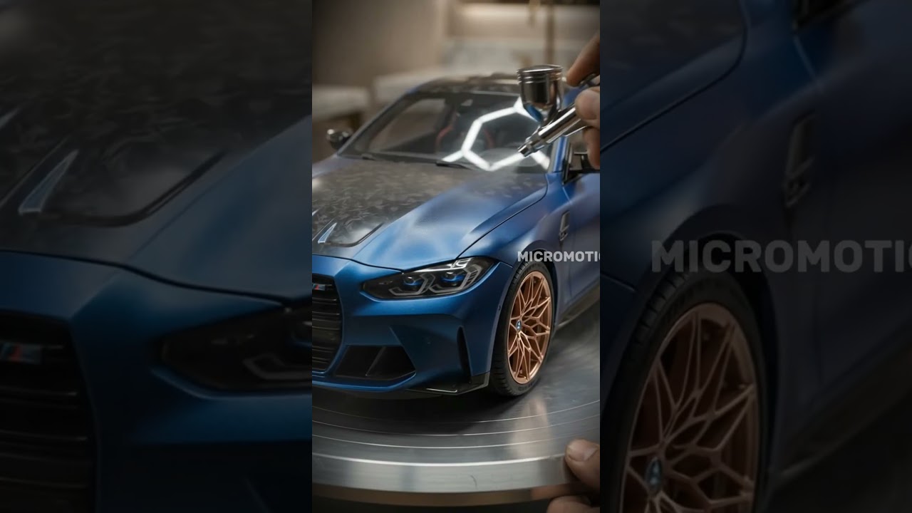Wood Block to BMW M4 Competition Masterpiece 🪵🔥 | ASMR Build