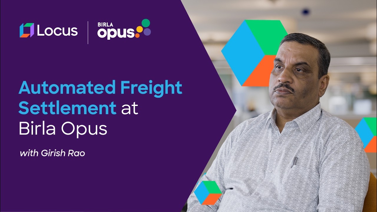 Automated Freight Settlement at Birla Opus, with Girish Rao