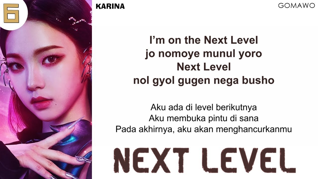 aespa - Next Level EASY LYRICS/INDO SUB by GOMAWO