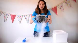 How to make Dry Ice Smog \/ Smoke for a Party