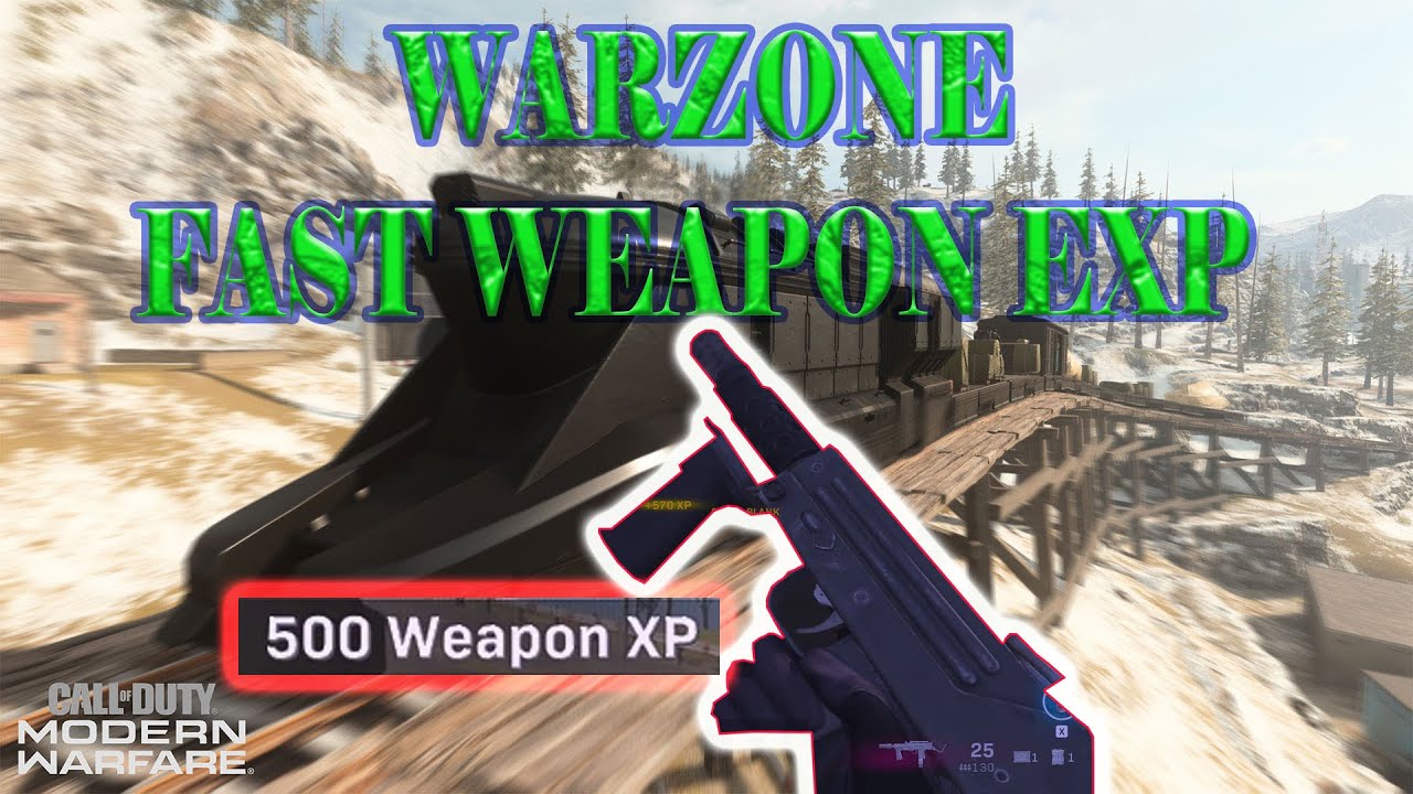 LEVEL UP COLD WAR GUNS IN WARZONE FAST!
