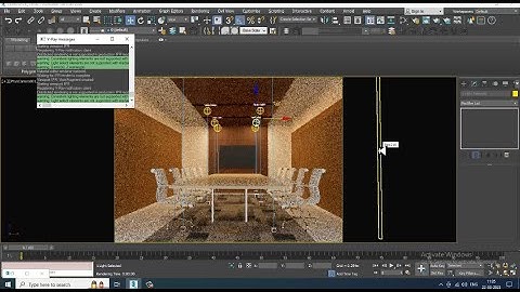 3DsMax Tutorials, Learn Lighting a Conference Hall from Scratch in 3dsmax ( Part 8)
