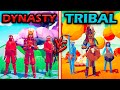 Warriors of dynasty vs wild tribal team  totally accurate battle simulator  tabs