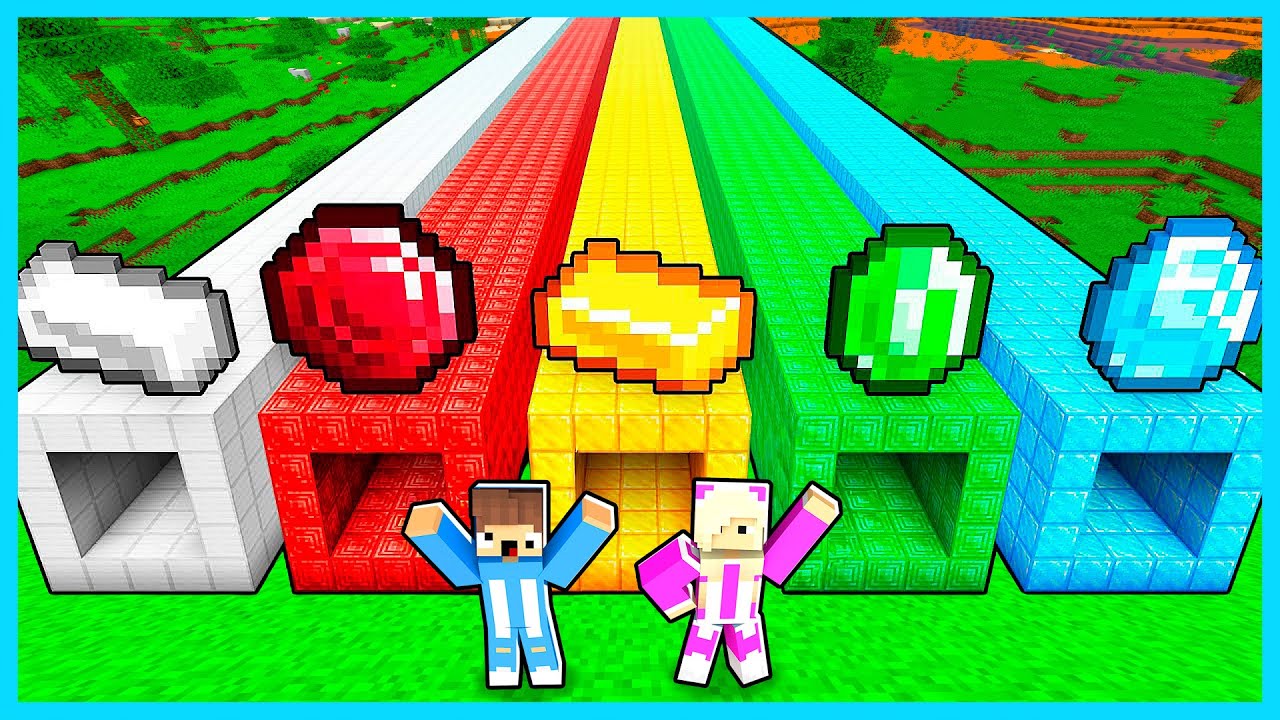 MIPAN & ZUZUZU MASUK KE DALAM TEROWONGAN HARTA KARUN DI MINECRAFT! BANYAK RAHASIA NYA!