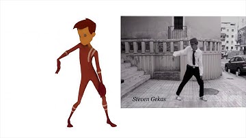 dancing cartoon 2d/3d
