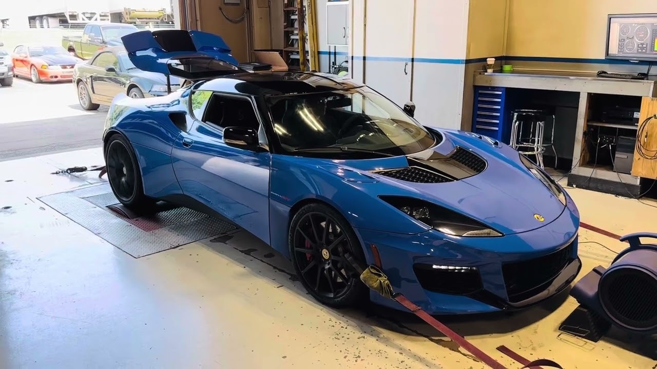 2020 Lotus Evora GT inokinetic tune dyno run