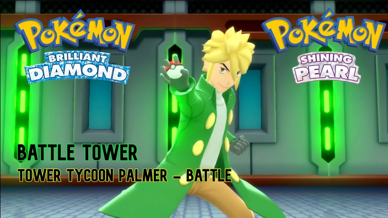 Battle Tower Tycoon Palmer! - Pokemon Brilliant Diamond & Shining Pearl