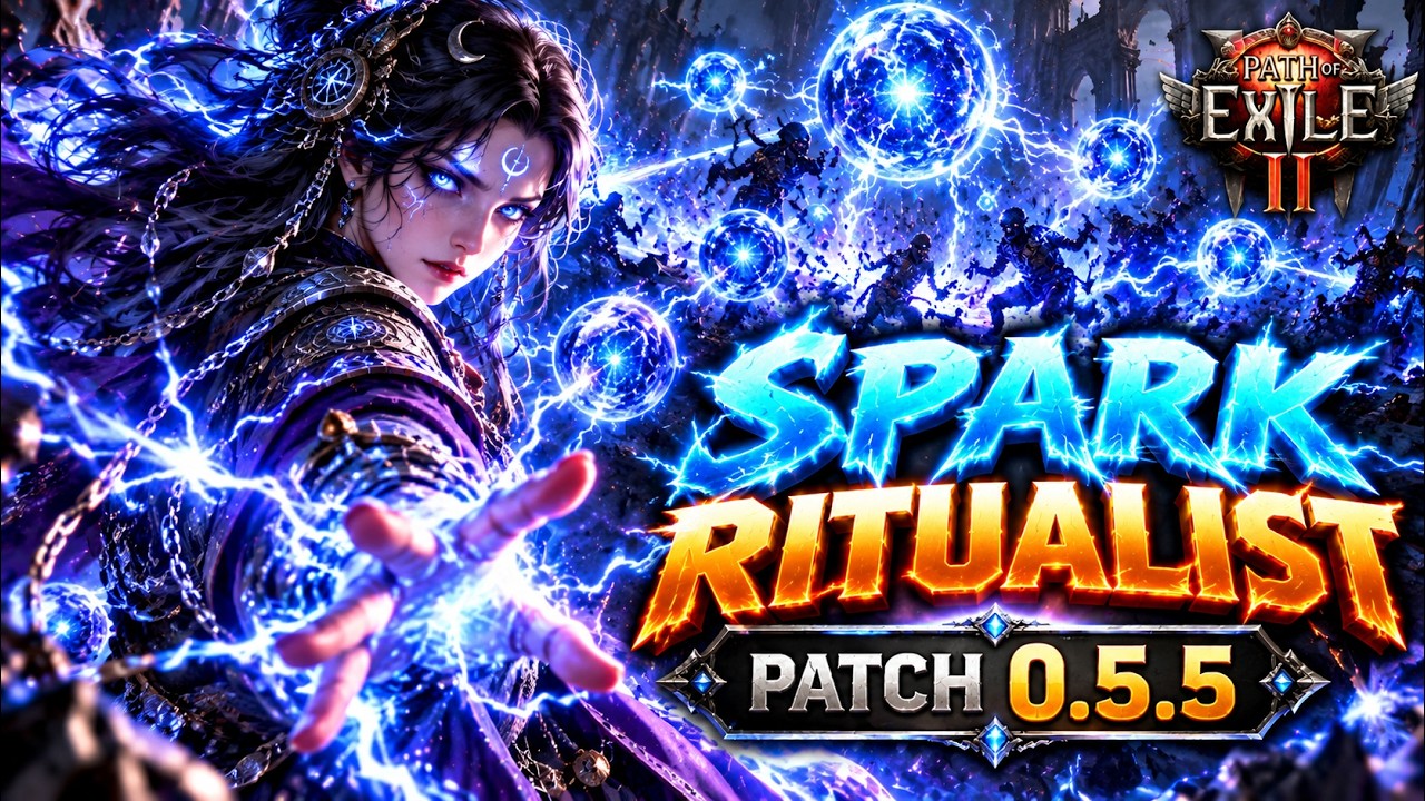 SPARK RITUALIST BUILD GUIDE | PATH OF EXILE 2 PATCH 0.5