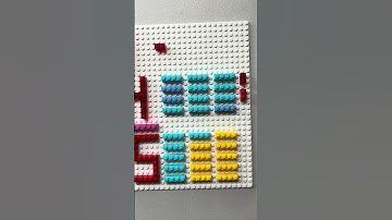 Learning how to add with Legos