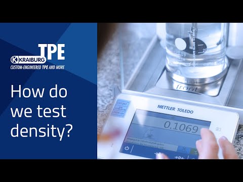 How to measure the Density of TPEs? ISO 1183-1 & ISO 2781 Explained