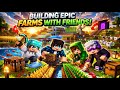 BUILDING OP FARMS WITH FRIENDS! 🌱🔥(Minecraft Survival)