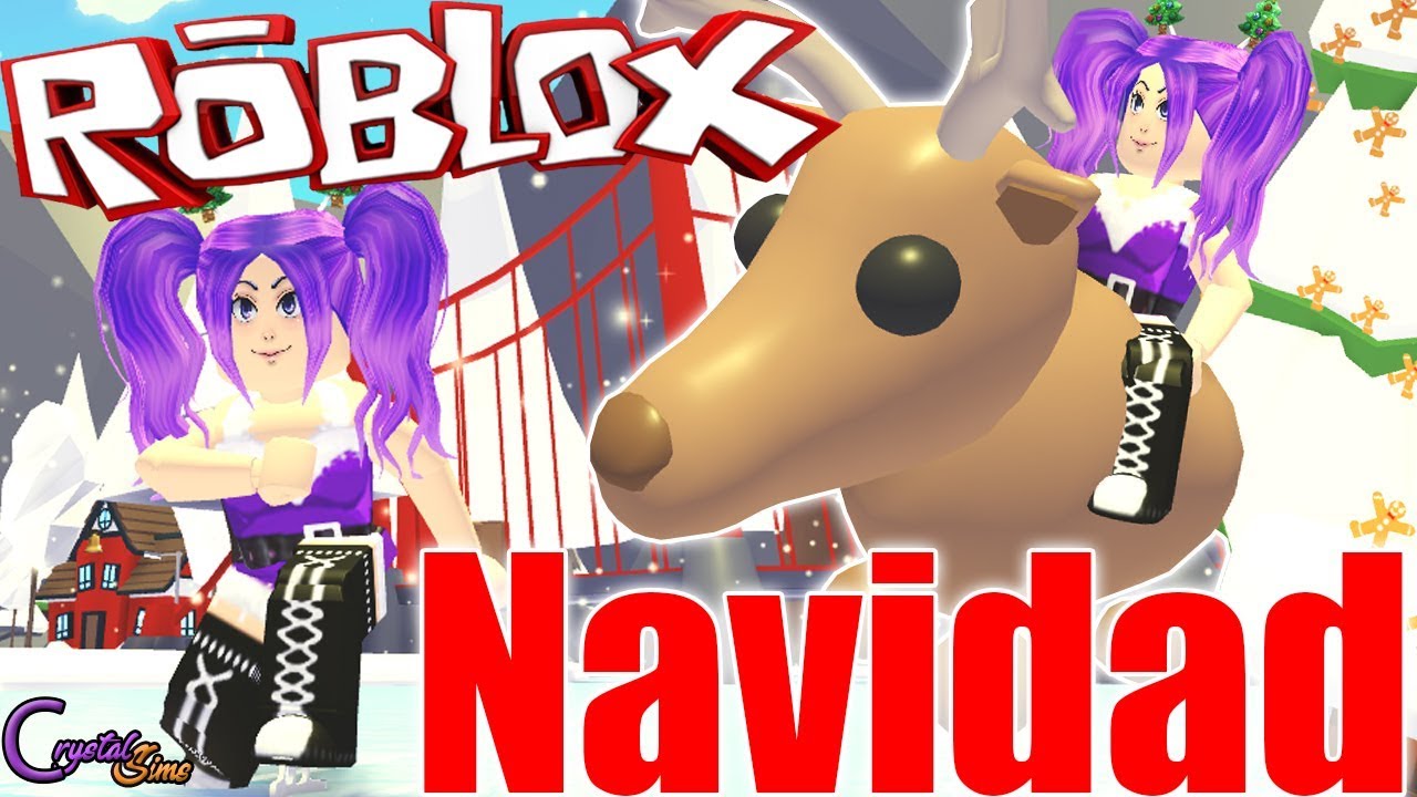 cambiando solo mascotas navidenas reto adopt me roblox