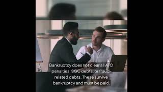 Can Sole Traders Use Bankruptcy to Clear Tax Debt? #shorts