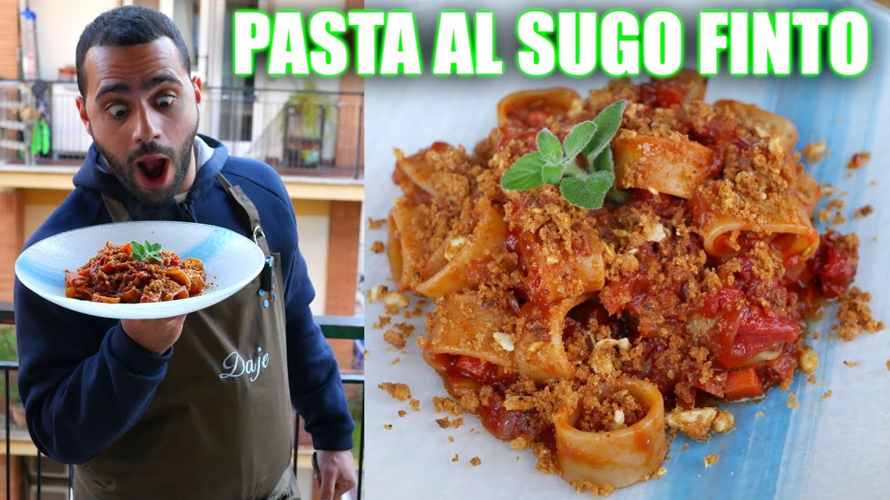 Pasta with Fake Ragu