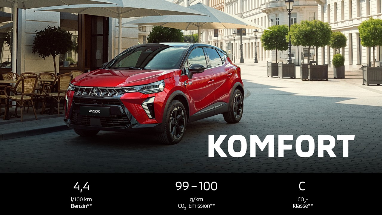 Der Komfort – im Mitsubishi ASX
