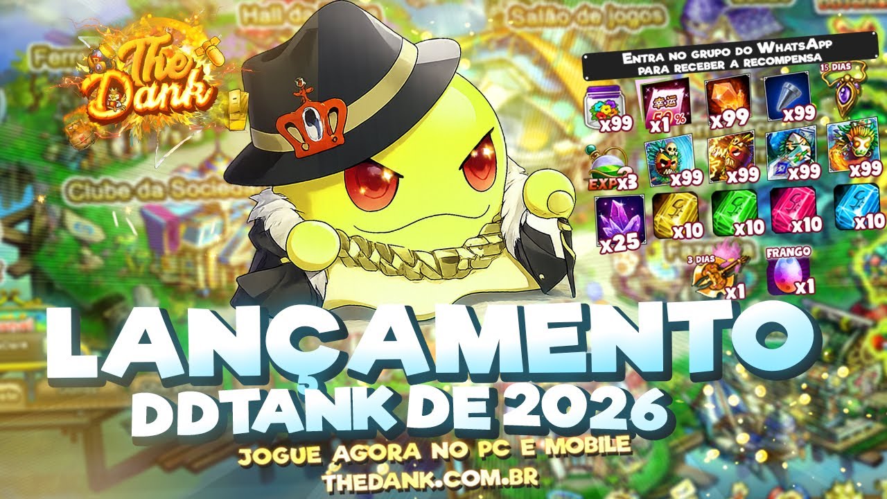 🎉 O Novo Servidor DDTank Já Está Online Sorteio 20 Recarga é 2 passedank!