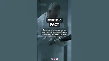 Forensic Entomology | #forensics #forensicscience