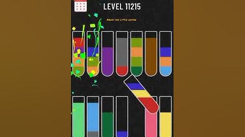 Water sort puzzle level 11215