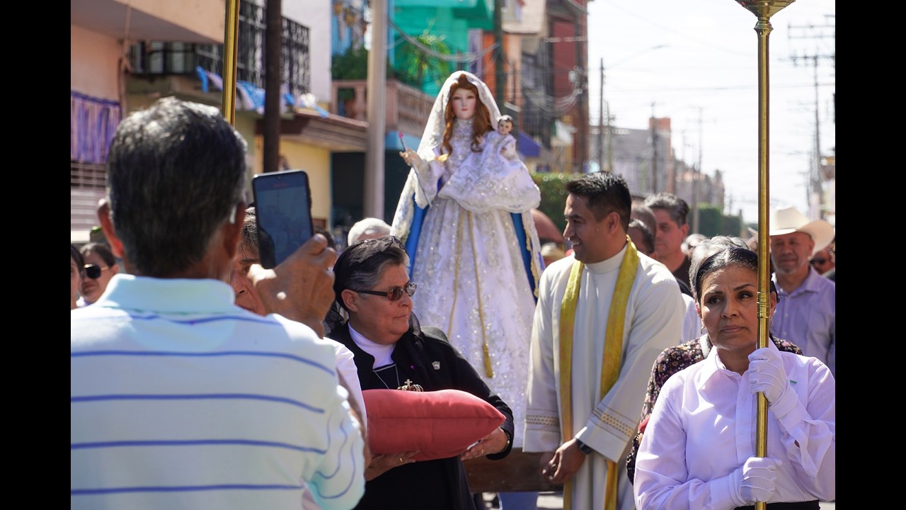 Regreso de la Virgen de La Candelaria a la Parroquia San Antonio de Padua 2026 I Pueblo Nuevo, Gto.