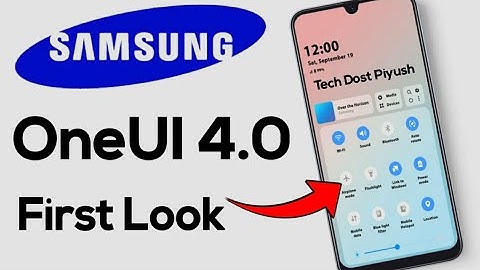 Samsung OneUI 4.0 Android 12 Is Here - S21 S20 S10 A51 A52 A52S A71 M21 M31 M51 M31S A21s A31