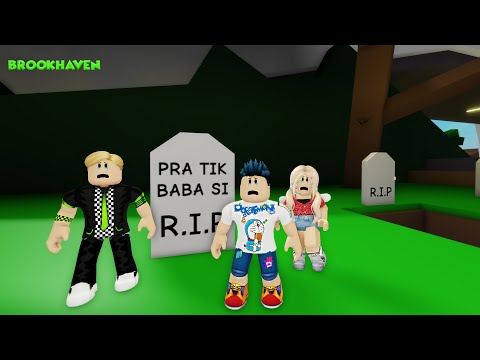 AİLESİ OLMAYAN ÇOCUK BAYRAMDA MEZARLIKTA AĞLIYOR !!! | ROBLOX BROOKHAVEN RP