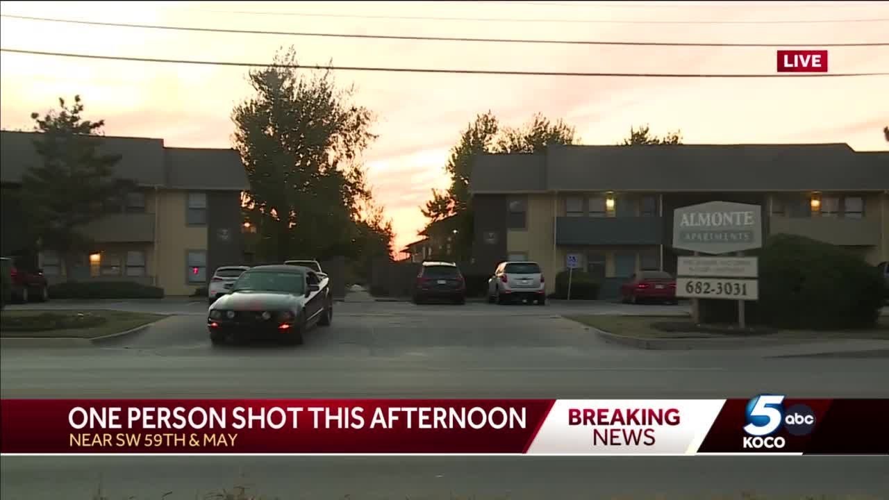 Shooting at Oklahoma City apartment sends one person to hospital - YouTube