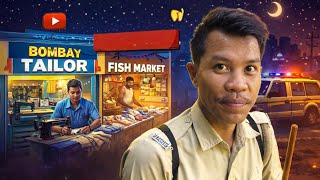 “Real Life Vlog 🌴 | Bombay Tailor Shop Work + Fish Market + Night Duty Home Guard”#youtube