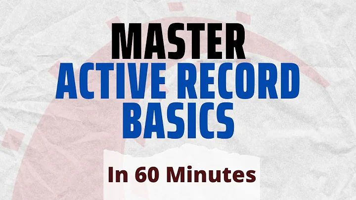 Master Ruby on Rails Active Record Basics In 60 Minutes | OdinSchool