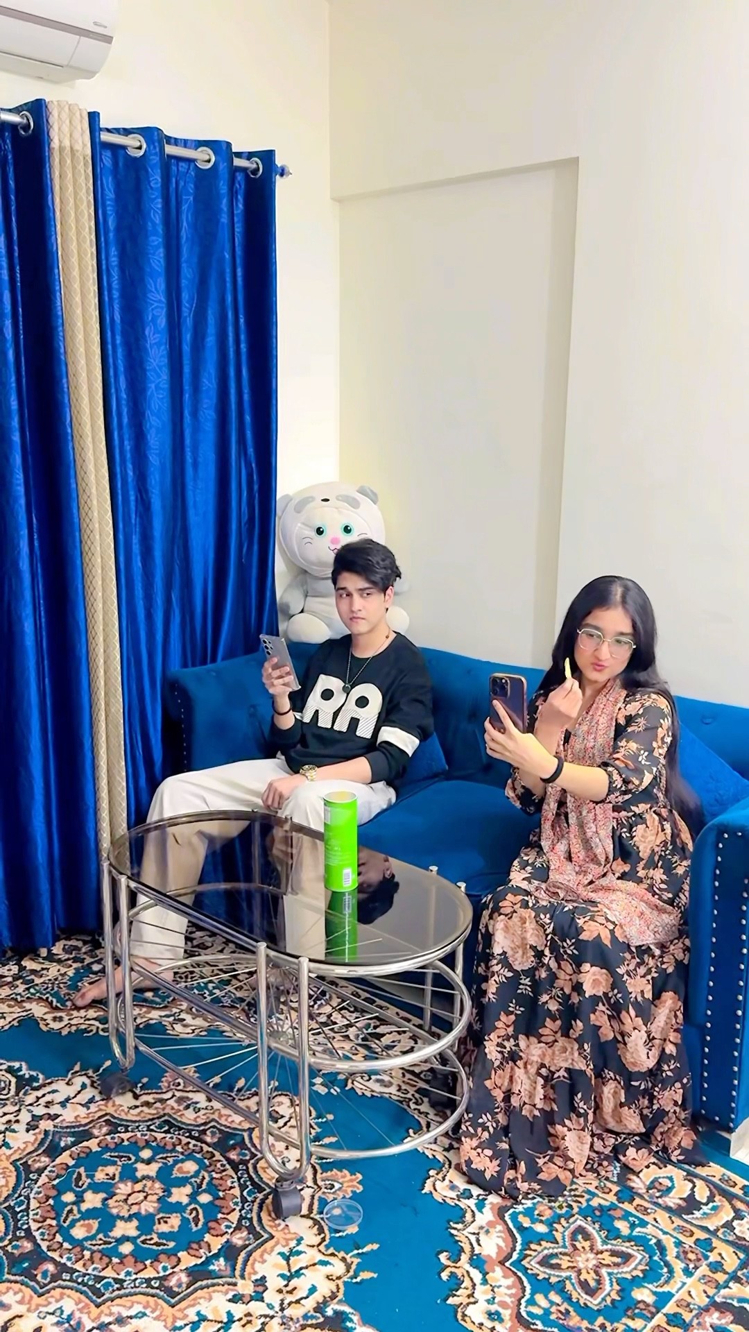 Reel vs Reality? #zidaanshahidaly #brothersister #shorts