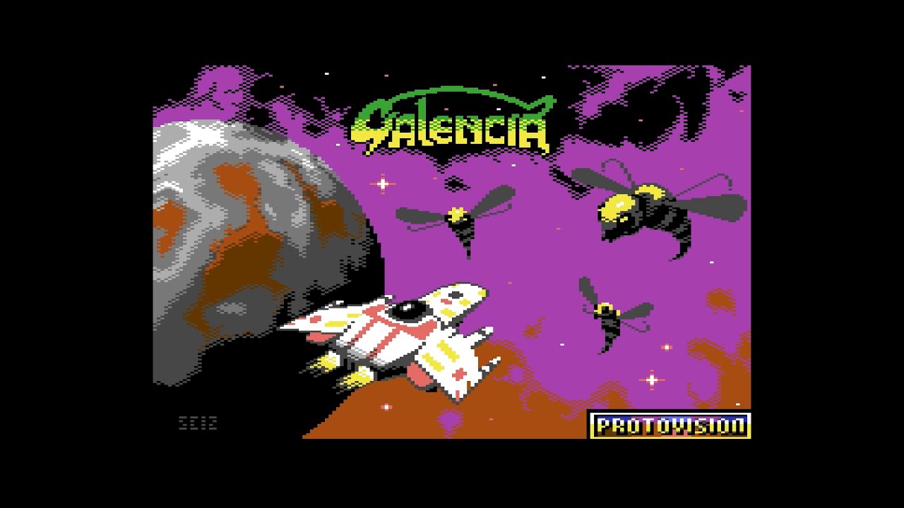 Commodore 64 Longplay [195] Galencia [Steam]
