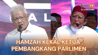 Hamzah kekal ketua pembangkang Parlimen- Abdul Hadi Awang