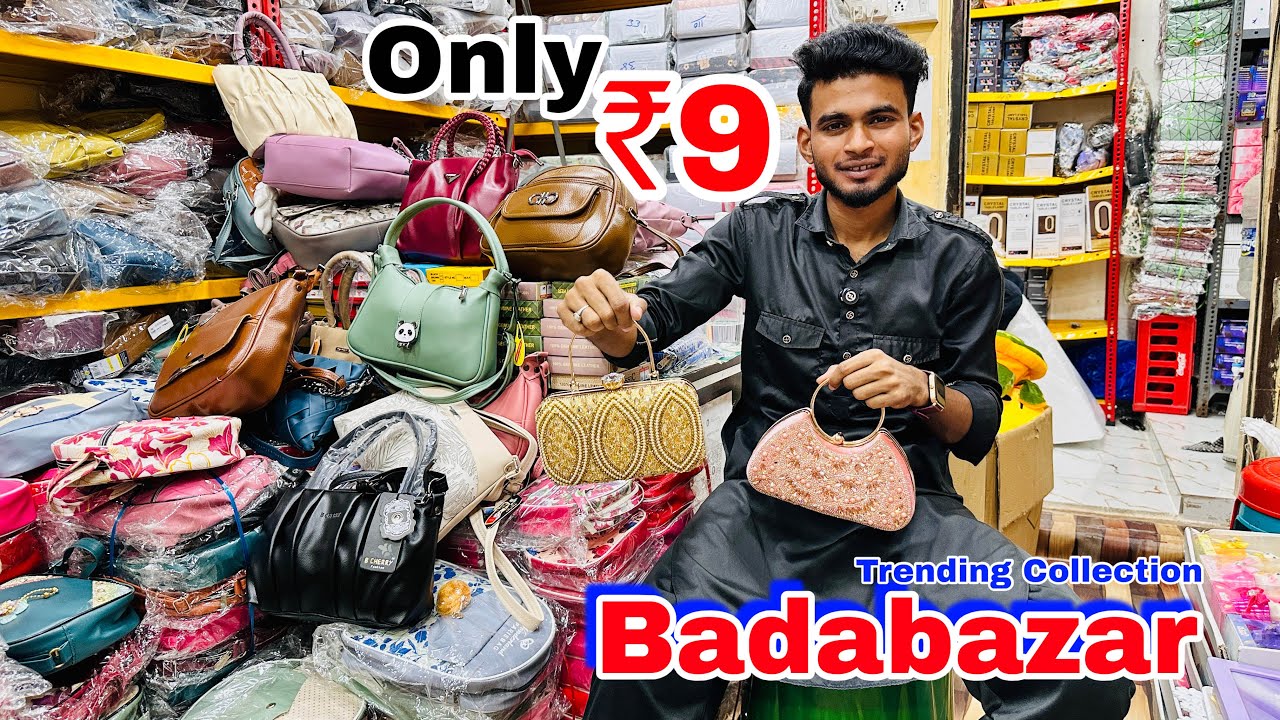 Bags, Pars, Wholesale Market Kolkata | Gift Wholesale Market | Ladies Bags School Bags