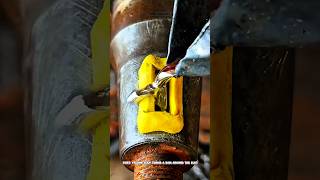 Shaft Keyway Repair Tutorial#shorts #satisfying #mechanic #technique #welding #repair